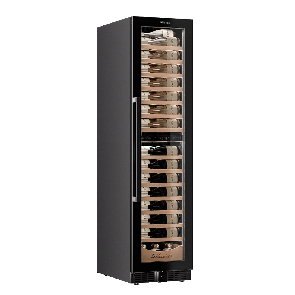 Винный шкаф компрессорный встраиваемый Meyvel MV106-KBT2 (Slim)