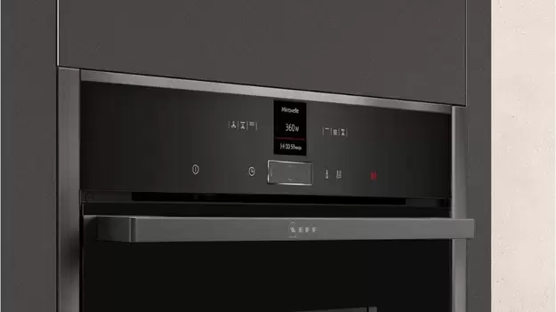 Компактный духовой шкаф с функцией микроволн Neff C17MR02G0