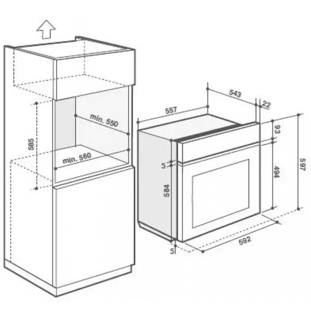 Комбинированный духовой шкаф с паром 3в1 с функцией пара De Dietrich DOR7586BB