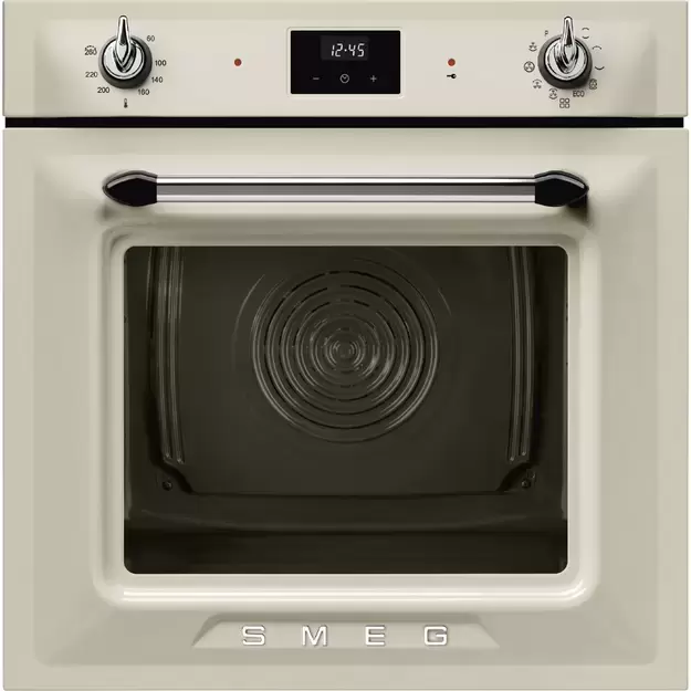 SMEG SOP6900TP Многофункциональный духовой шкаф c пиролизом, 60 см, 9 функций, цвет кремовый