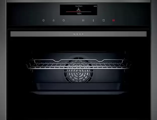 Компактный духовой шкаф с функцией добавления пара Neff C18FT28G0